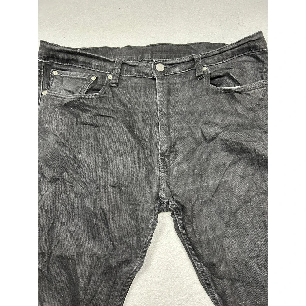 Levi's 512 Slim Taper Denim Black W36 L30 Mens